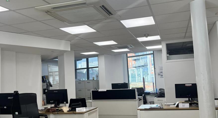 Commercial LED Lighting Upgrade in Leeds