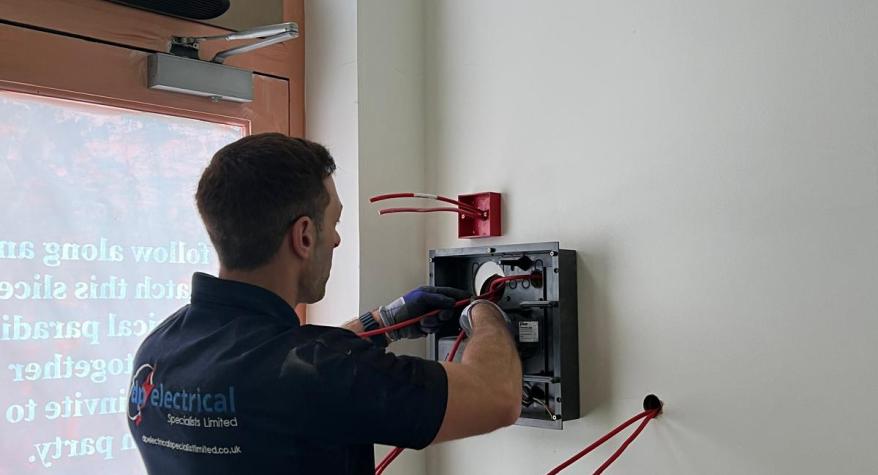 Commercial Fire Alarm Installation in Leeds by DP Electrical Specialists